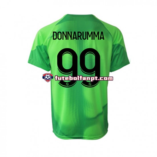 Camisola Principal Guarda-redes Paris Saint-Germain Gianluigi Donnarumma 99 Época 2022/2023 Manga Curta ,Homem