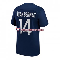 Camisola Principal Paris Saint-Germain Juan Bernat 14 Época 2022/2023 Manga Curta ,Homem