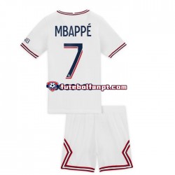 Camisola Alternativa (3ª) Paris Saint-Germain Kylian Mbappe 7 Época 2021/2022 Manga Curta ,Criança