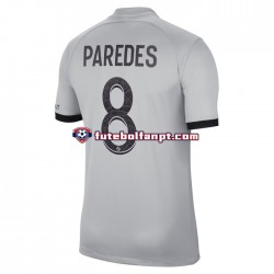 Camisola Alternativo Paris Saint-Germain Leandro Paredes 8 Época 2022/2023 Manga Curta ,Homem