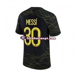 Camisola Alternativa (3ª) Paris Saint-Germain Lionel Messi 10 Época 2022/2023 Manga Curta ,Homem