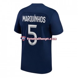 Camisola Principal Paris Saint-Germain Marquinhos 5 Época 2022/2023 Manga Curta ,Homem