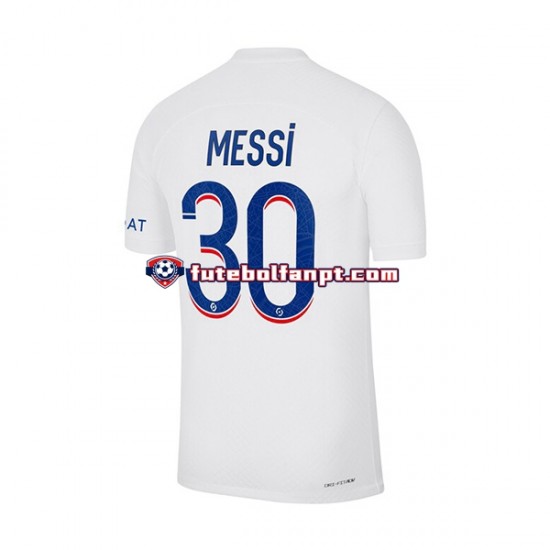 Camisola Alternativa (2ª) Paris Saint-Germain Messi 30 Época 2022/2023 Manga Curta ,Homem