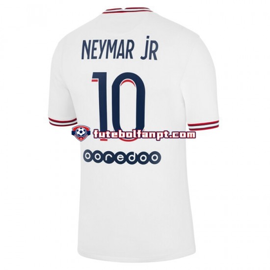 Camisola Alternativa (3ª) Paris Saint-Germain Neymar Jr 10 Época 2021/2022 Manga Curta ,Homem