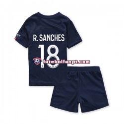 Camisola Principal Paris Saint-Germain R.Sanches 18 Época 2022/2023 Manga Curta ,Criança