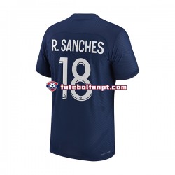 Camisola Principal Paris Saint-Germain R.Sanches 18 Época 2022/2023 Manga Curta ,Homem