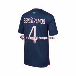 Camisola Principal Paris Saint-Germain Sergio Ramos 4 Época 2023/2024 Manga Curta ,Homem