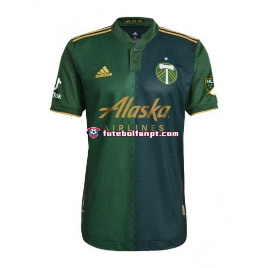 Camisola Principal Portland Timbers 2022 Manga Curta ,Homem