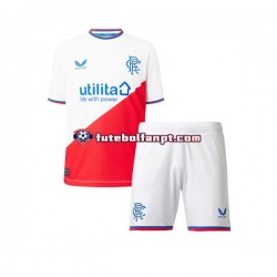 Camisola Alternativo Rangers Época 2022/2023 Manga Curta ,Criança