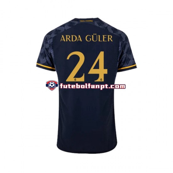 Camisola Alternativo Real Madrid Arda Guler 24 Época 2023/2024 Manga Curta ,Homem