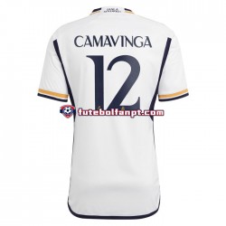 Camisola Principal Real Madrid Camavinga 12 Época 2023/2024 Manga Curta ,Homem