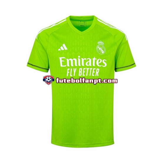 Camisola Principal Guarda-redes Real Madrid Thibaut Courtois 1 Época 2023/2024 Manga Curta ,Homem