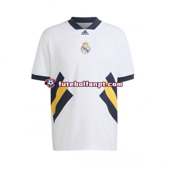 Camisola Principal Real Madrid Icon Retro Época 2022/2023 Manga Curta ,Homem