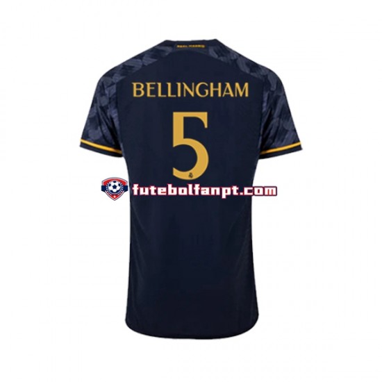 Camisola Alternativo Real Madrid Jude Bellingham 5 Época 2023/2024 Manga Curta ,Homem