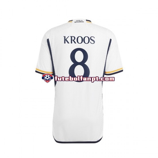 Camisola Principal Real Madrid Kroos 8 Época 2023/2024 Manga Curta ,Homem