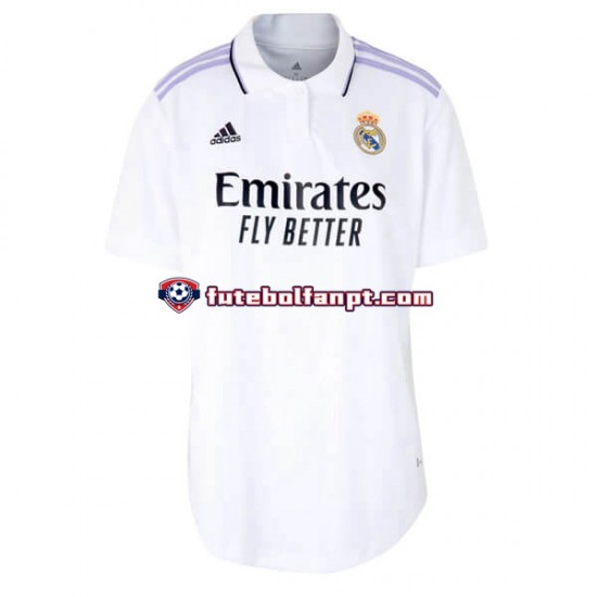 Camisola Principal Real Madrid Época 2022/2023 Manga Curta ,Senhora