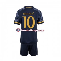 Camisola Alternativo Real Madrid Modric 10 Época 2023/2024 Manga Curta ,Criança