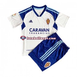 Camisola Principal Real Zaragoza Época 2022/2023 Manga Curta ,Criança