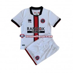 Camisola Alternativo Sheffield United Época 2022/2023 Manga Curta ,Criança