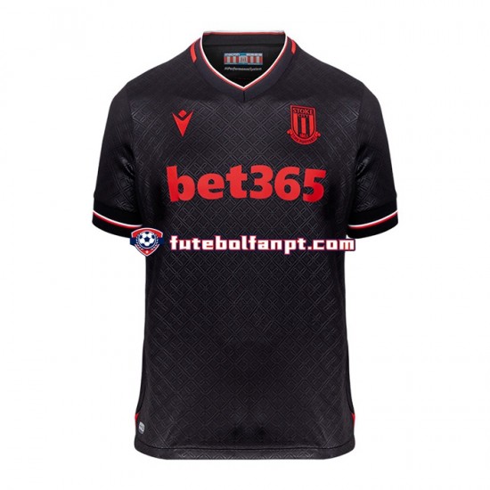 Camisola Alternativo Stoke City Época 2022/2023 Manga Curta ,Homem