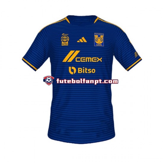 Camisola Alternativo Tigres UANL Época 2023/2024 Manga Curta ,Homem