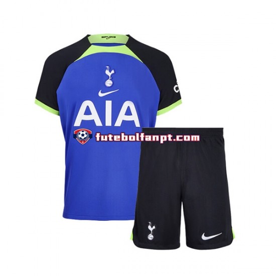 Camisola Alternativo Tottenham Hotspur Época 2022/2023 Manga Curta ,Criança