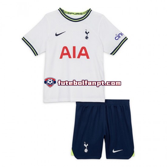 Camisola Principal Tottenham Hotspur Época 2022/2023 Manga Curta ,Criança