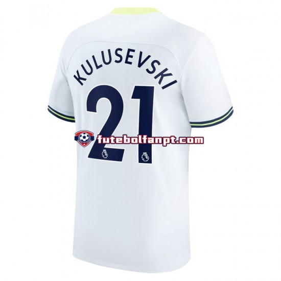 Camisola Principal Tottenham Hotspur Dejan Kulusevski 21 Época 2022/2023 Manga Curta ,Homem