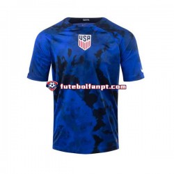 Camisola Alternativo Seleção Estados Unidos World Cup 2022 Manga Curta ,Homem