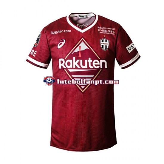 Camisola Principal Vissel Kobe 2022 Manga Curta ,Homem