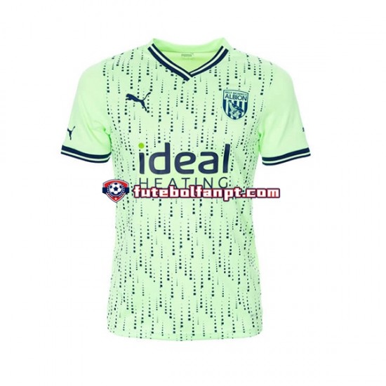 Camisola Alternativo West Bromwich Albion Época 2023/2024 Manga Curta ,Homem