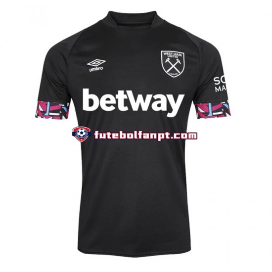 Camisola Alternativo West Ham United Época 2022/2023 Manga Curta ,Homem