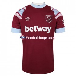 Camisola Principal West Ham United Época 2022/2023 Manga Curta ,Homem