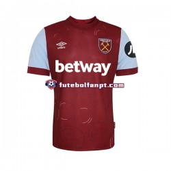 Camisola Principal West Ham United Época 2023/2024 Manga Curta ,Homem