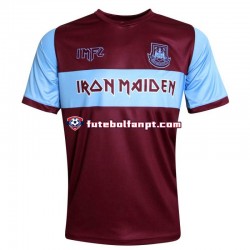 Camisola Principal West Ham United Iron Maiden Manga Curta ,Homem