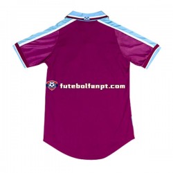 Camisola Principal West Ham United Retro 1999-2001 Manga Curta ,Homem