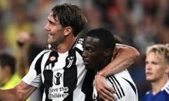 A Juventus venceu o Como 1907 por 3-0 em casa