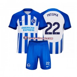 Camisola Principal Brighton Hove Albion Mitoma 22 Época 2023/2024 Manga Curta ,Criança