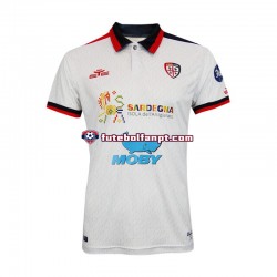 Camisola Alternativo Cagliari Época 2023/2024 Manga Curta ,Homem