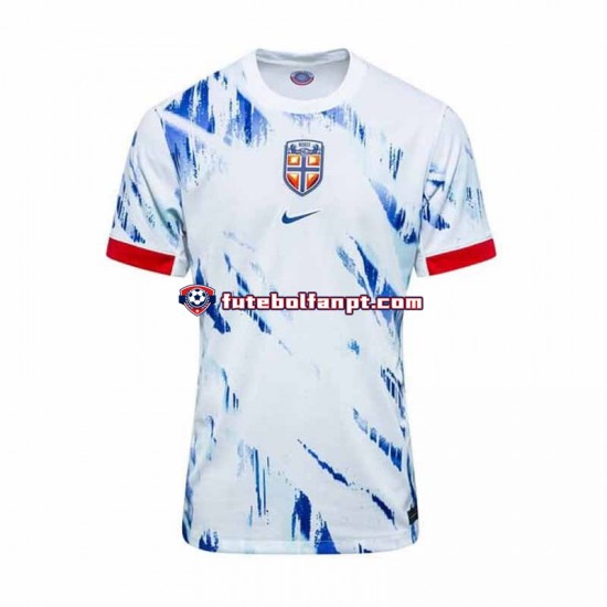 Camisola Alternativo Seleção Norueguesa 2024 Manga Curta ,Homem