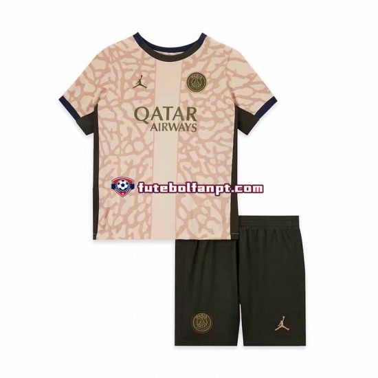 Camisola Alternativa (3ª) Paris Saint-Germain Época 2023/2024 Manga Curta ,Criança