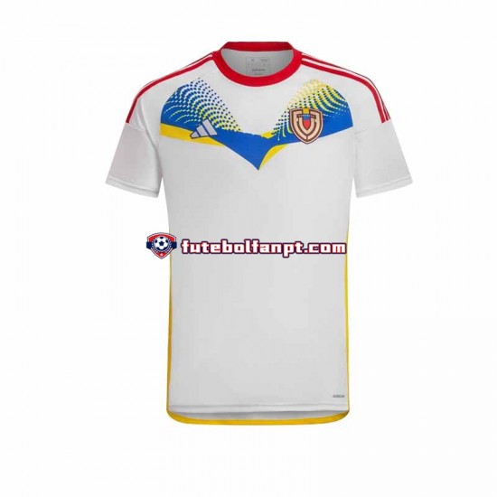 Camisola Alternativo Seleção Venezuelana Copa America 2024 Manga Curta ,Homem