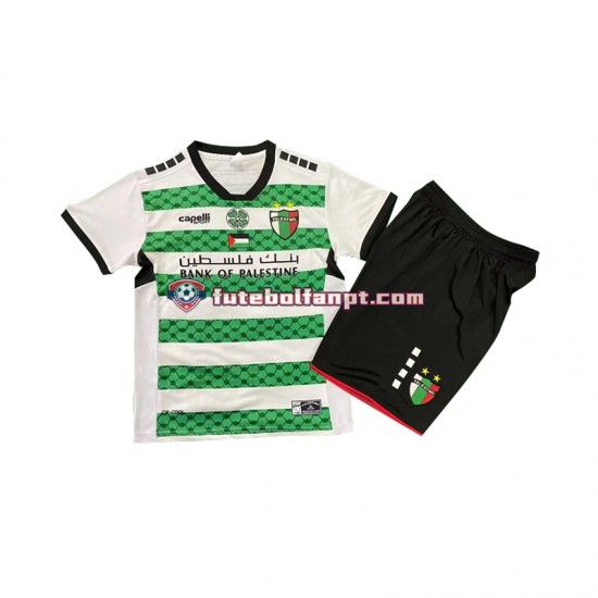 Camisola Alternativa (2ª) Club Deportivo Palestino Época 2024/2025 Manga Curta ,Criança