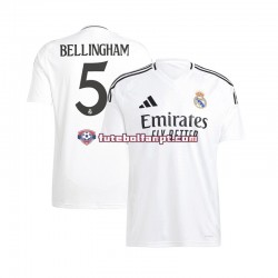 Camisola Principal Real Madrid Jude Bellingham 5 Época 2024/2025 Manga Curta ,Homem