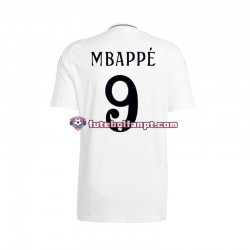 Camisola Principal Real Madrid Kylian Mbappe 9 Época 2024/2025 Manga Curta ,Homem