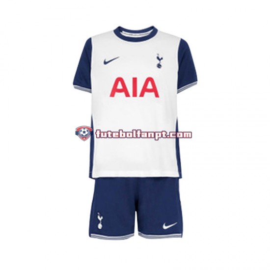 Camisola Principal Tottenham Hotspur Época 2024/2025 Manga Curta ,Criança