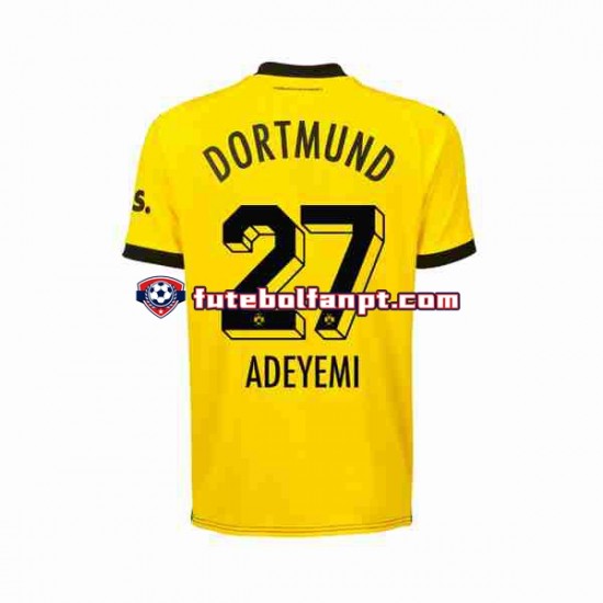 Camisola Principal Borussia Dortmund Karim Adeyemi 27 Época 2023/2024 Manga Curta ,Homem