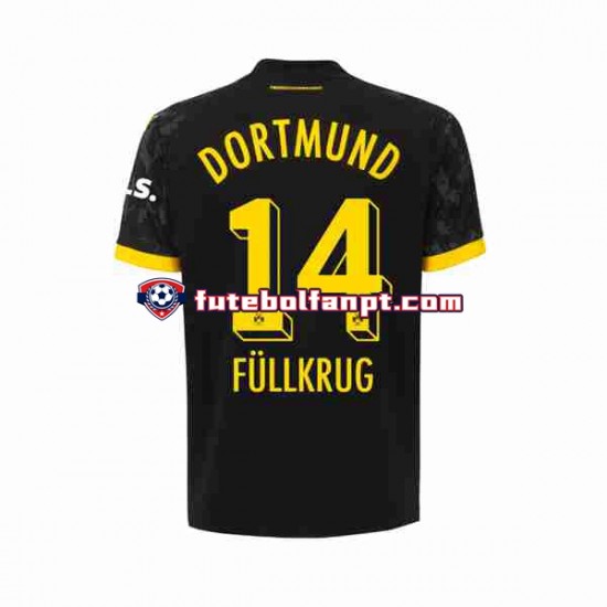 Camisola Alternativo Borussia Dortmund Niclas Fullkrug 14 Época 2023/2024 Manga Curta ,Homem