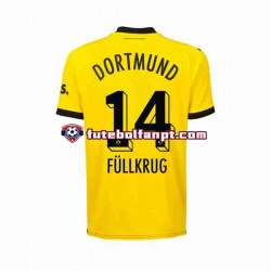 Camisola Principal Borussia Dortmund Niclas Fullkrug 14 Época 2023/2024 Manga Curta ,Homem