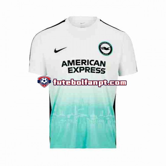 Camisola Alternativa (2ª) Brighton Hove Albion Época 2023/2024 Manga Curta ,Homem